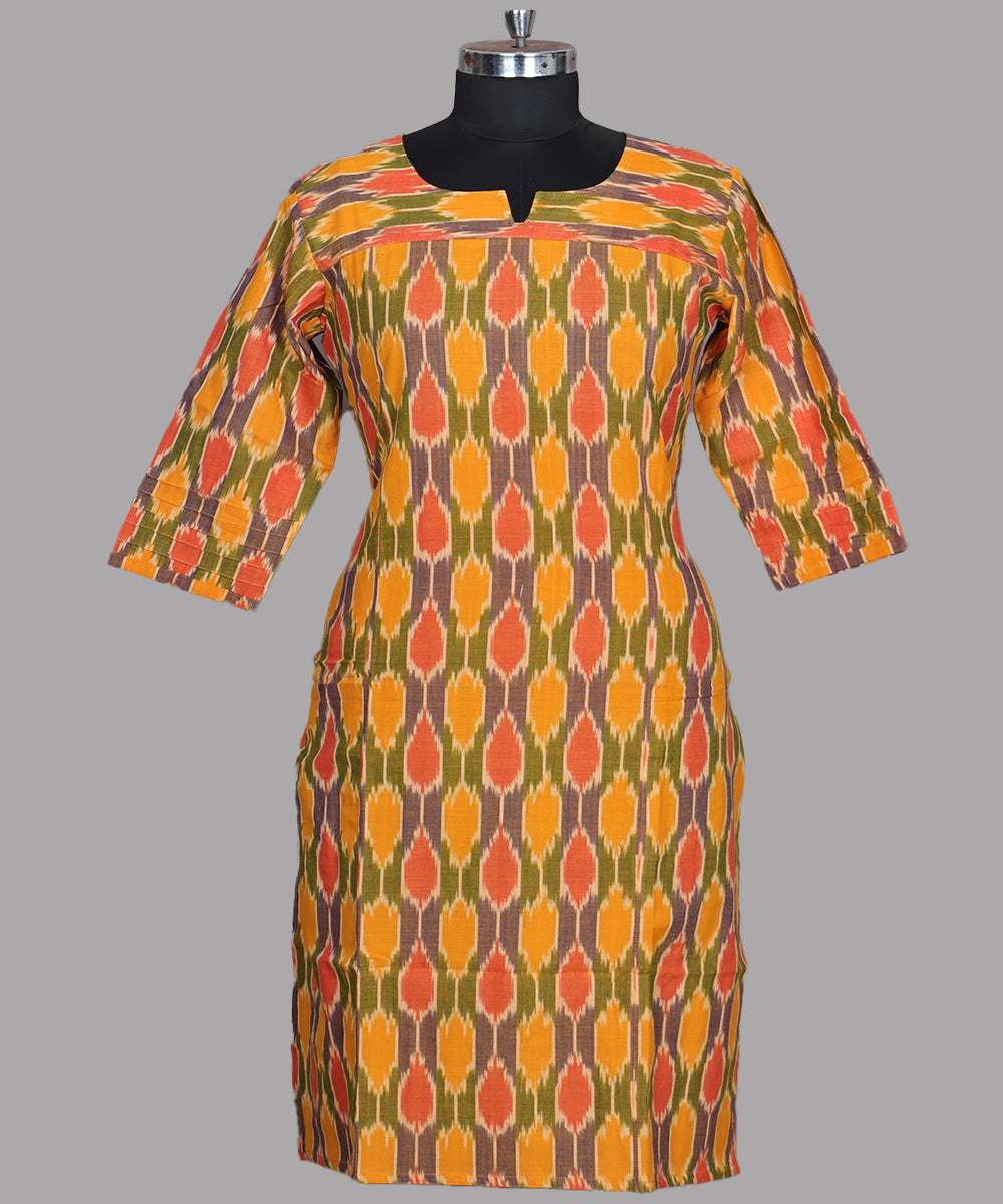 Handloom pochampally ikat long top