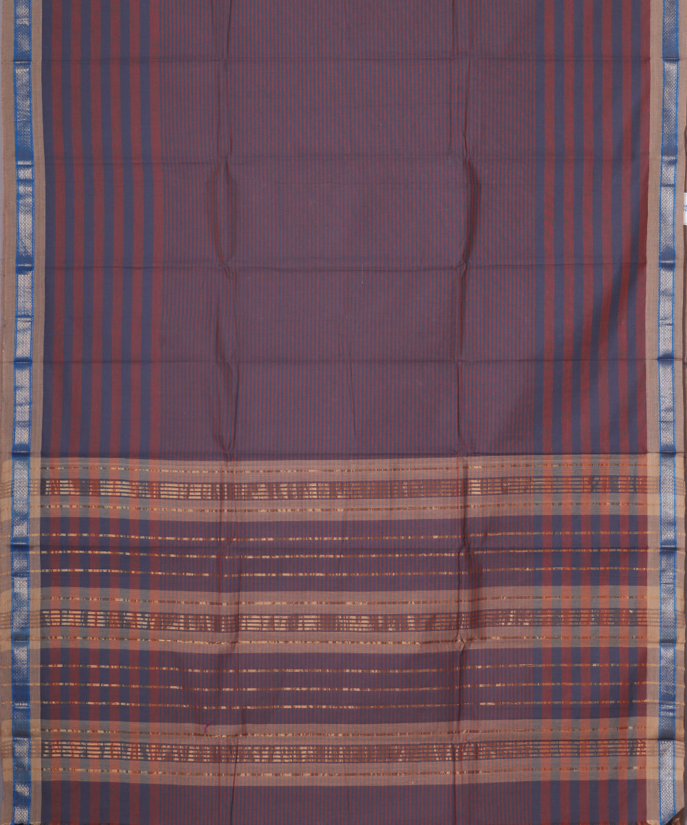 Multi-color handloom narayanpet cotton saree