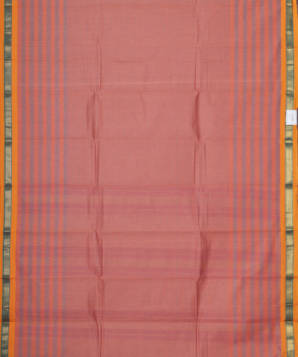 Multi-color handloom narayanpet cotton saree