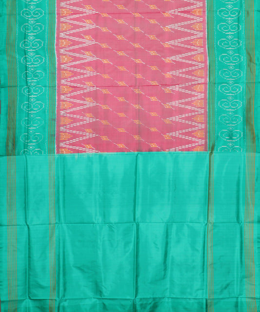 Multi-shade color handloom rajkot silk saree