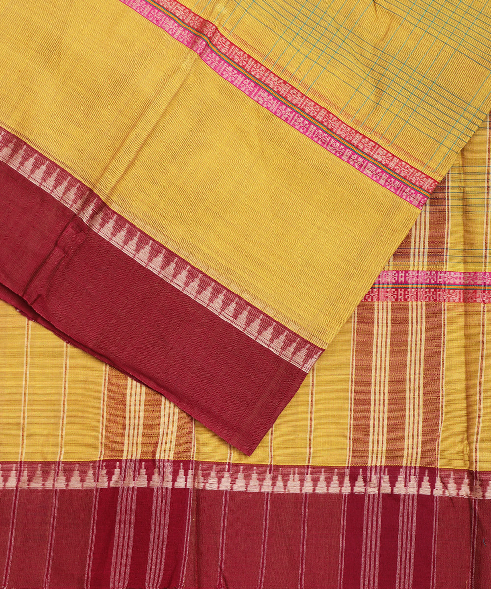 Dijon color handloom narayanpet cotton saree