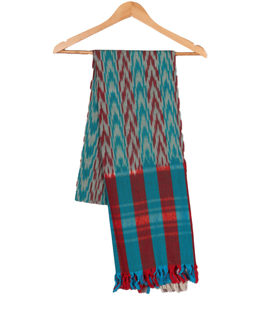 Handloom Tie & Dye woolen stoles