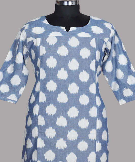 Handloom pochampally ikat long top