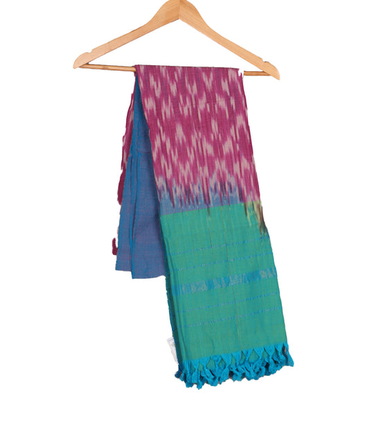 Handloom Tie & Dye woolen stoles