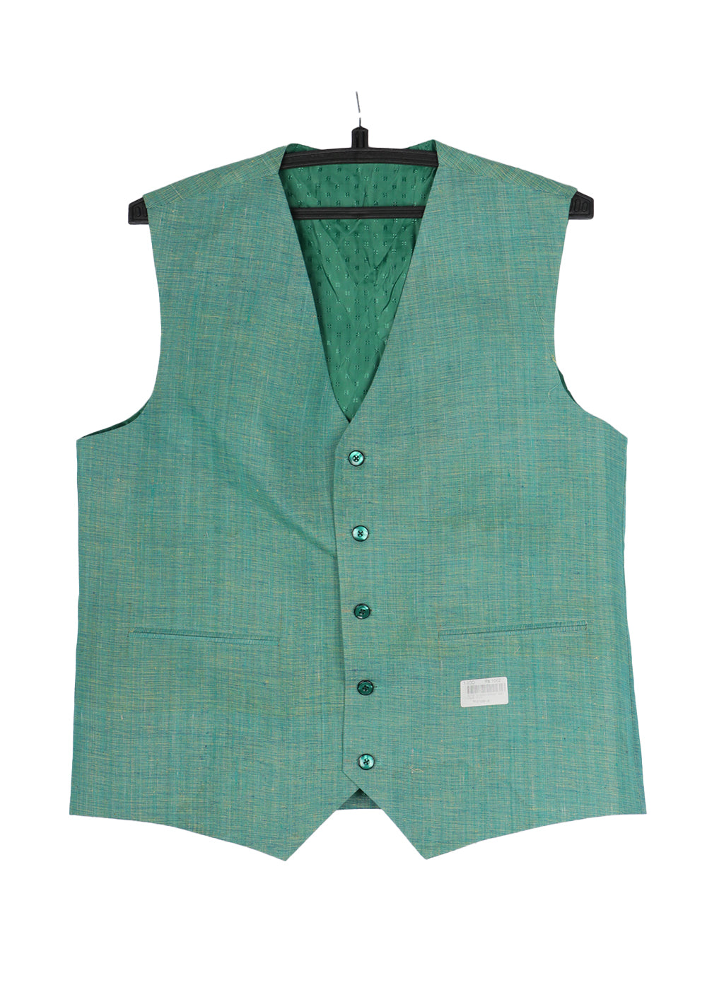 Handwoven khadi waist coat