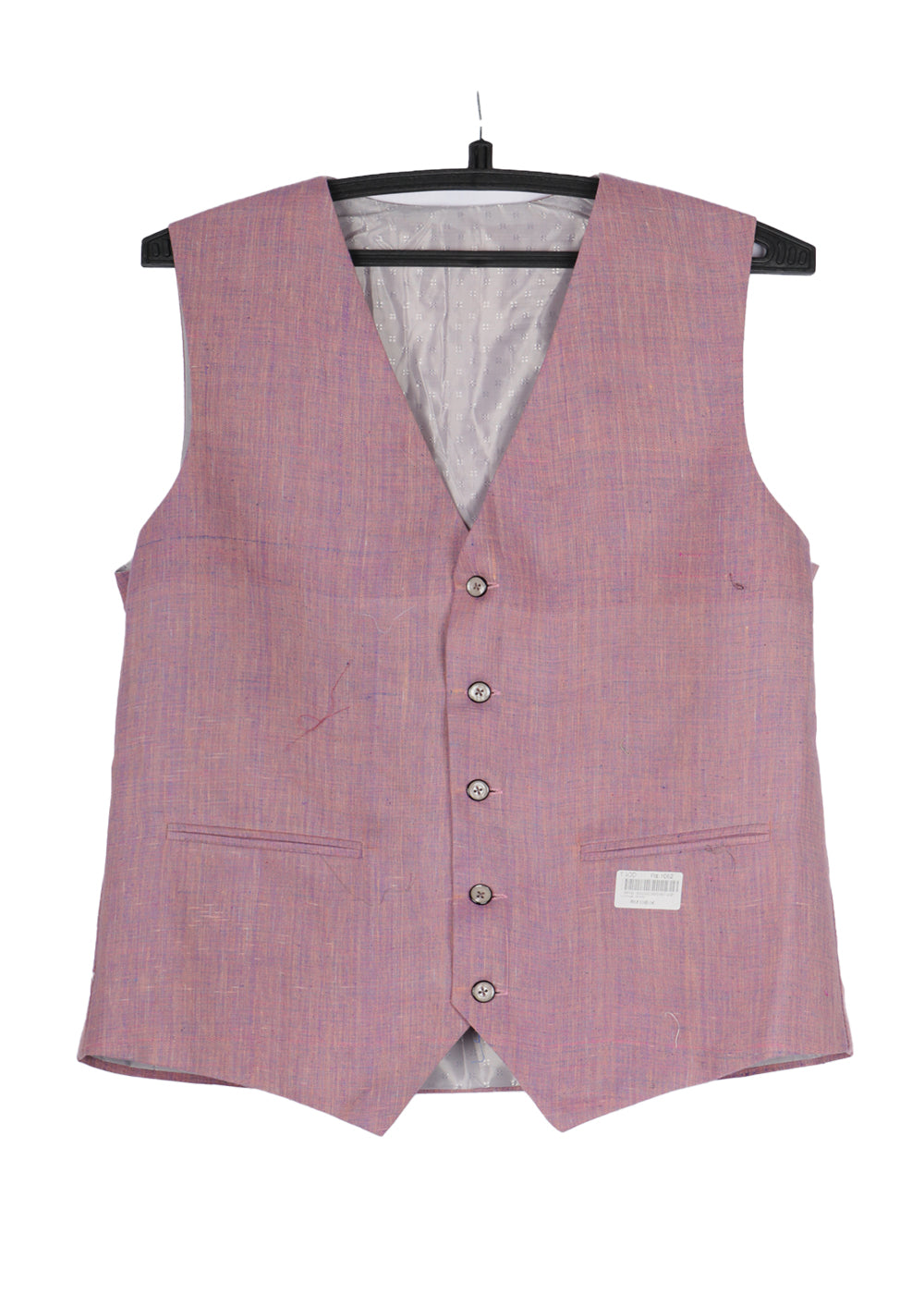 Handwoven khadi waist coat