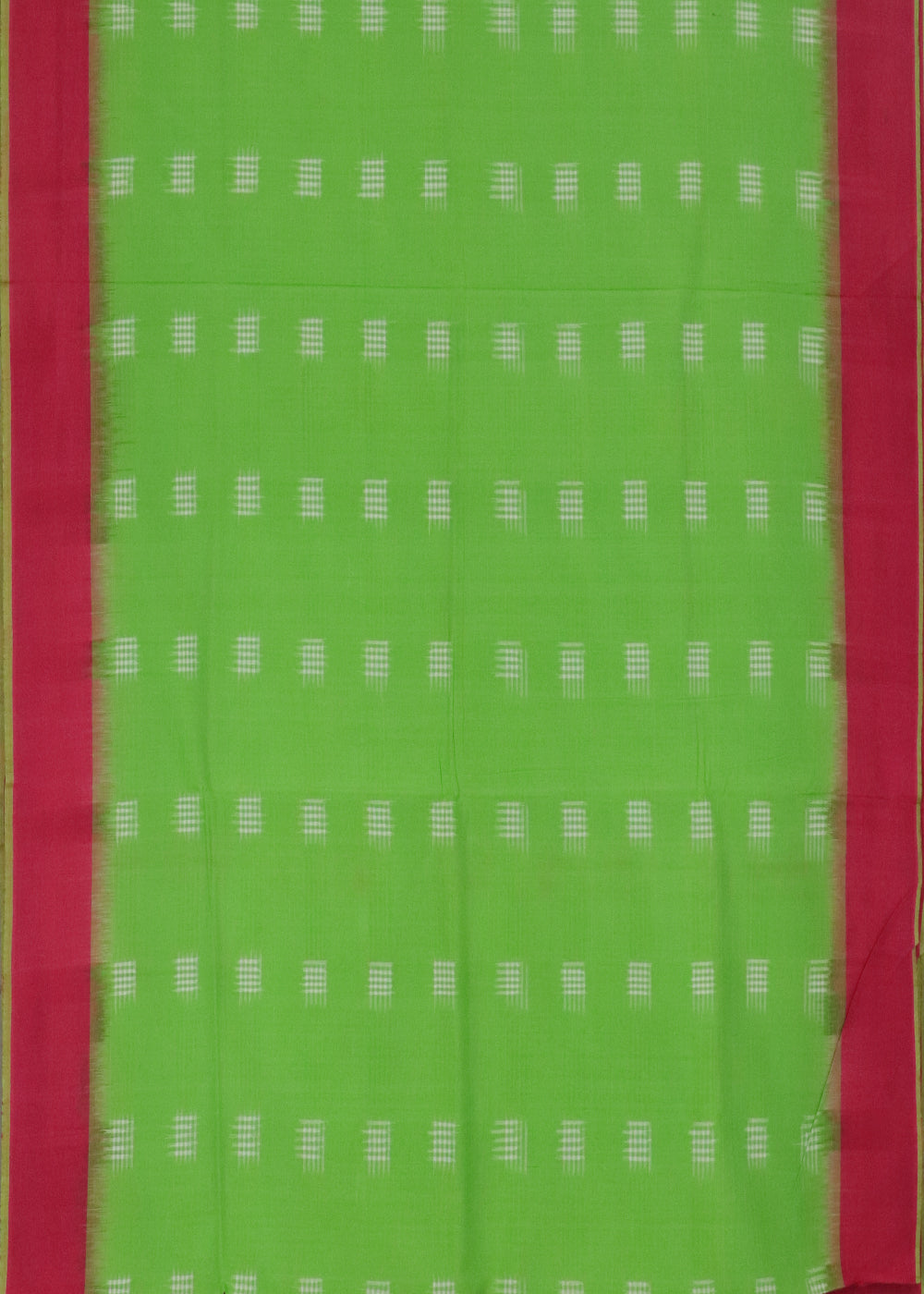 Green color pochampally cotton saree