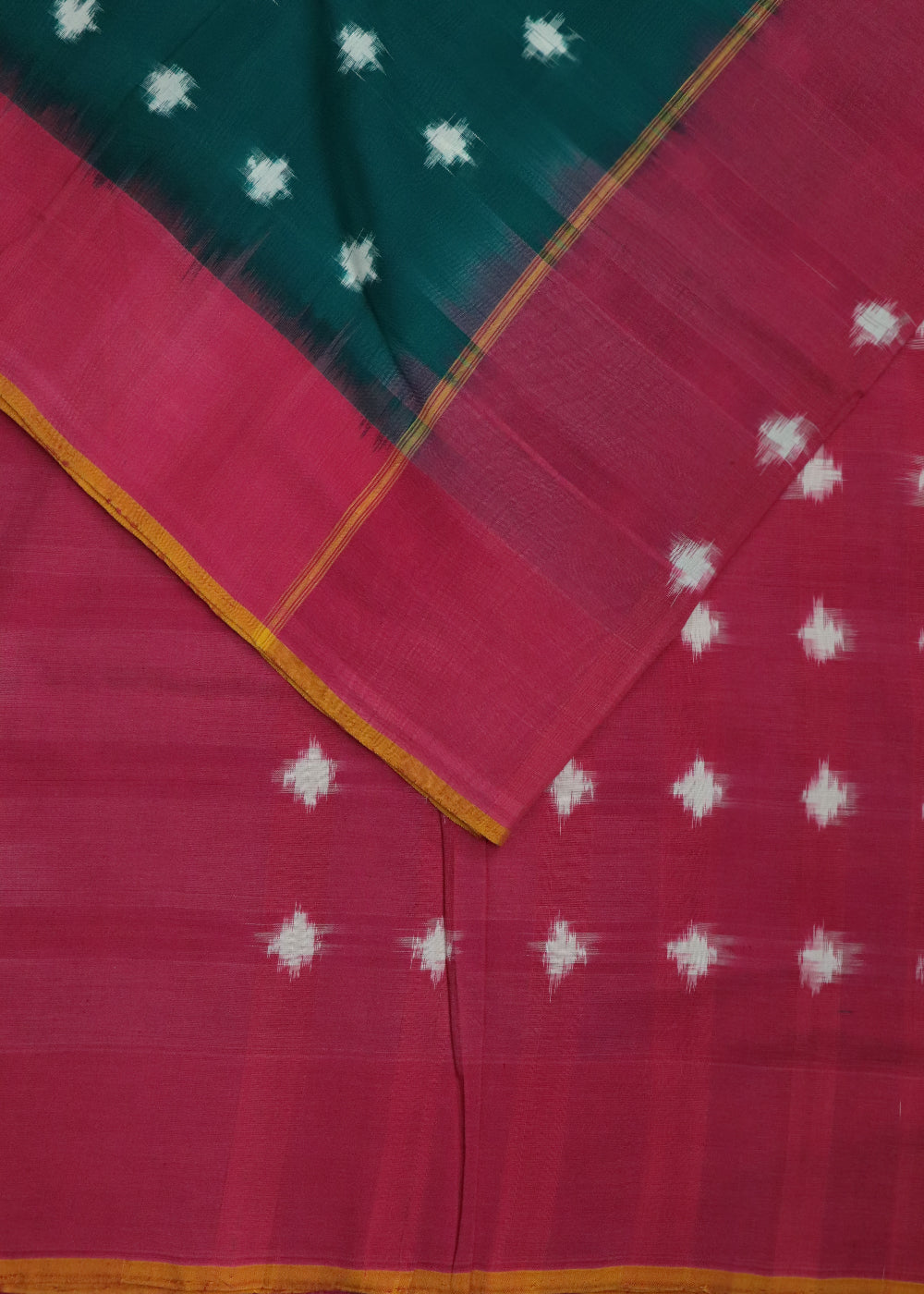 Sacramento green color pochampally cotton saree