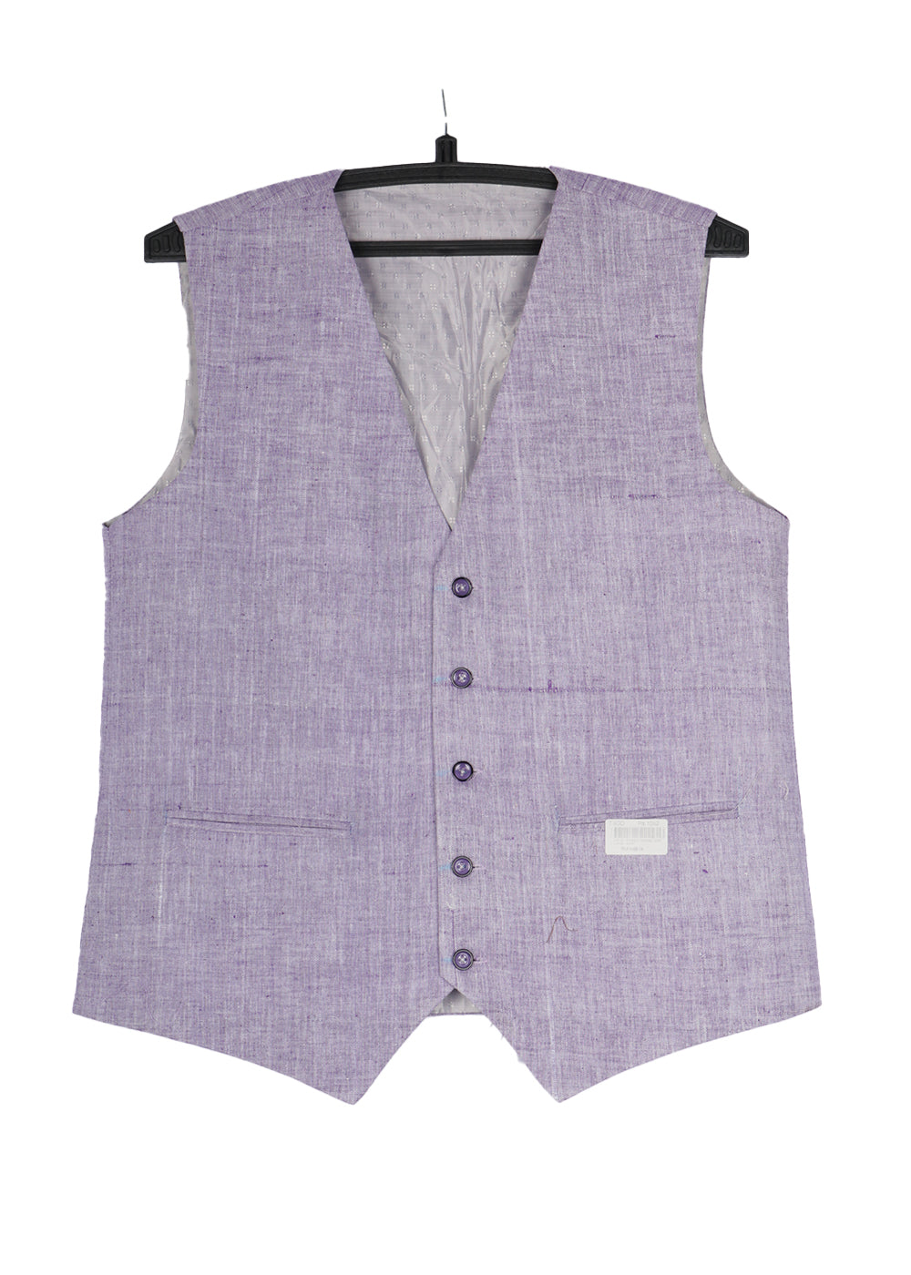 Handwoven khadi waist coat