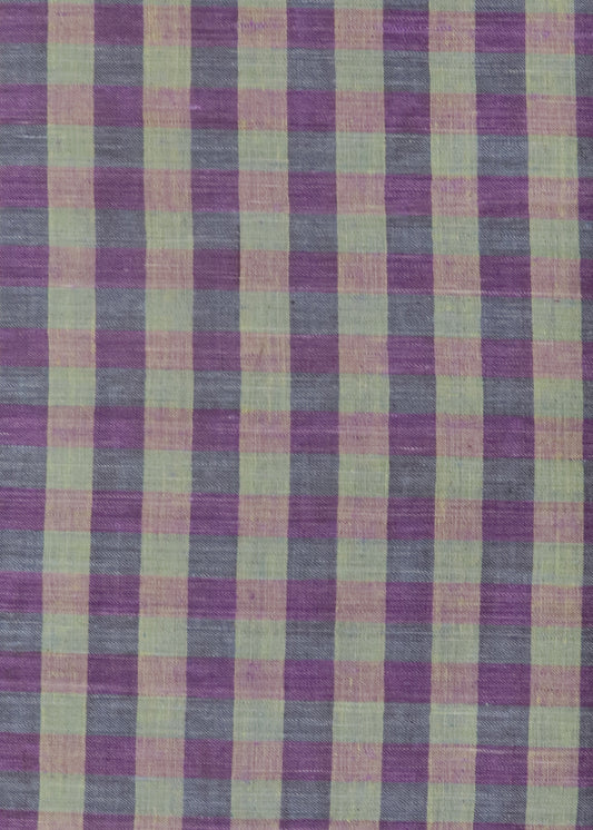 Multi-color handloom khadi cloth material