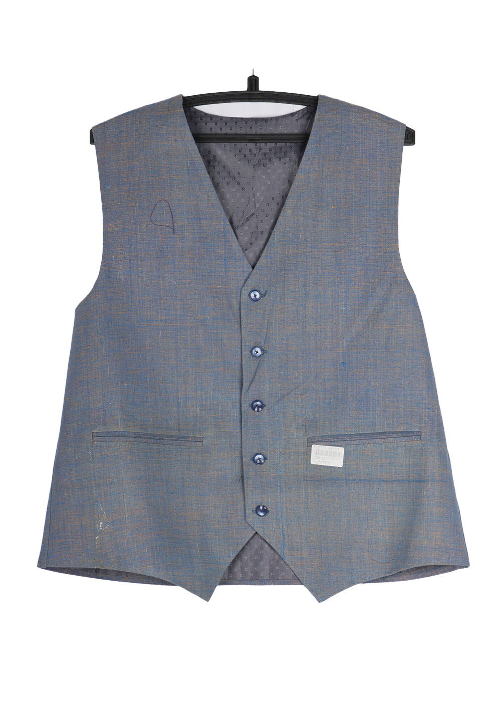 Handwoven khadi waist coat