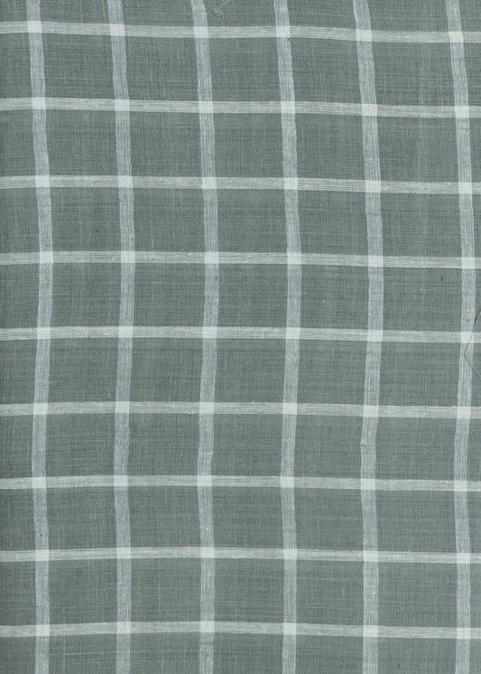 Ash gray color handloom khadi cloth material