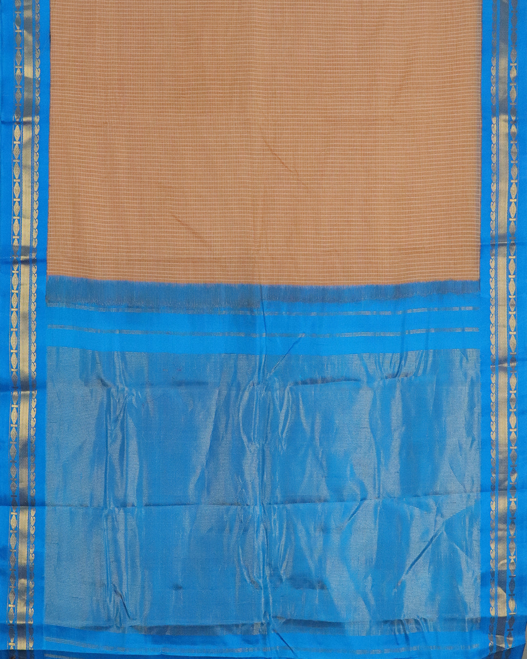 Cider color Gadwal cotton saree