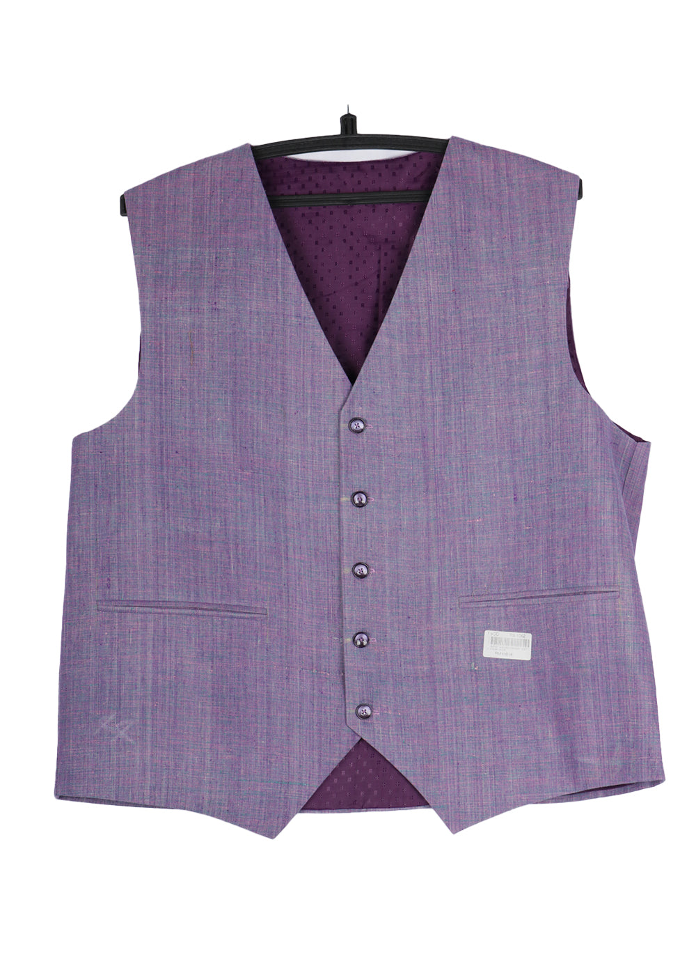 Handwoven khadi waist coat