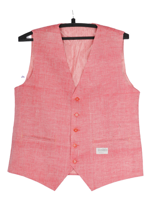 Handwoven khadi waist coat