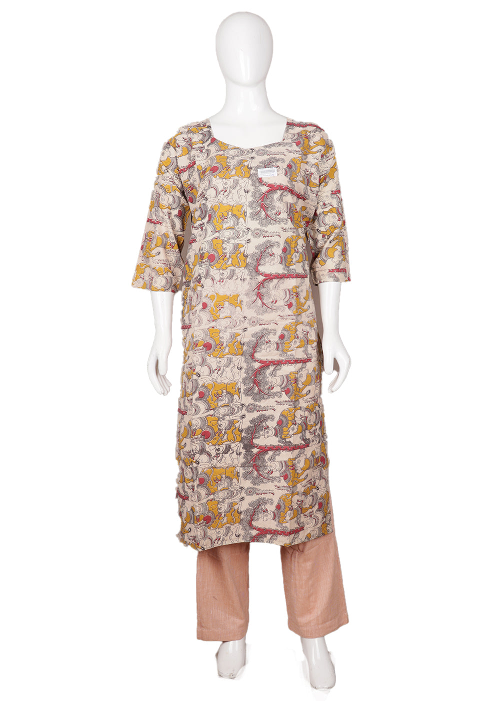 Handloom kalamkari long top