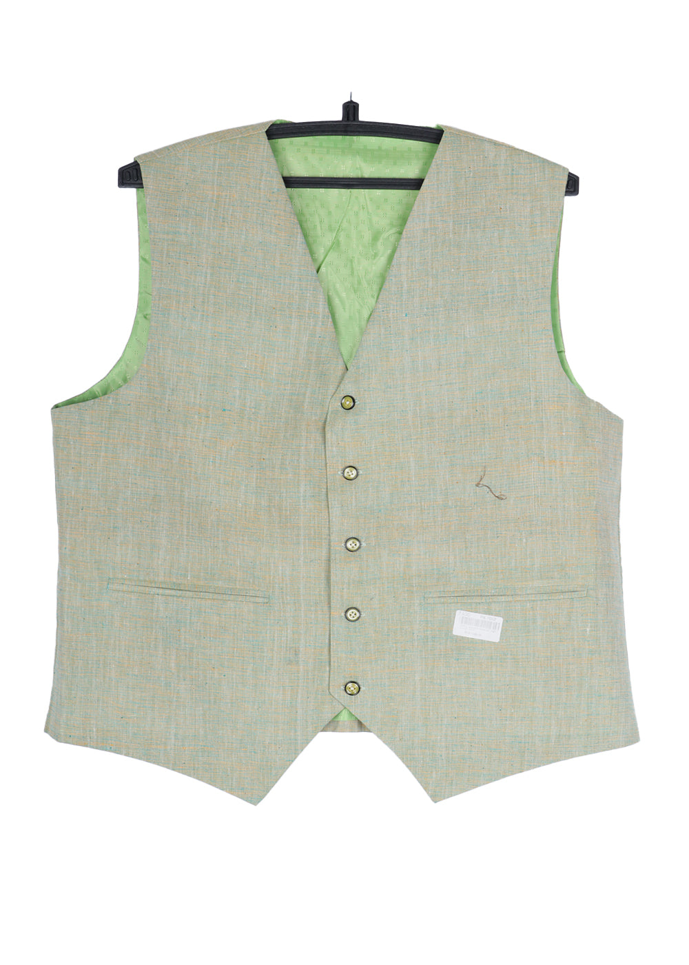 Handwoven khadi waist coat