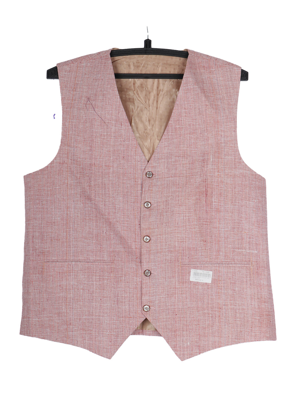 Handwoven khadi waist coat