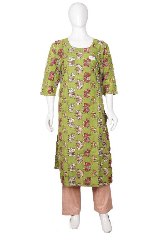 Handloom kalamkari long top