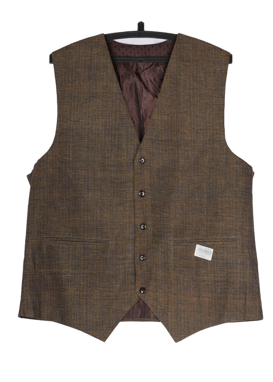 Handwoven khadi waist coat