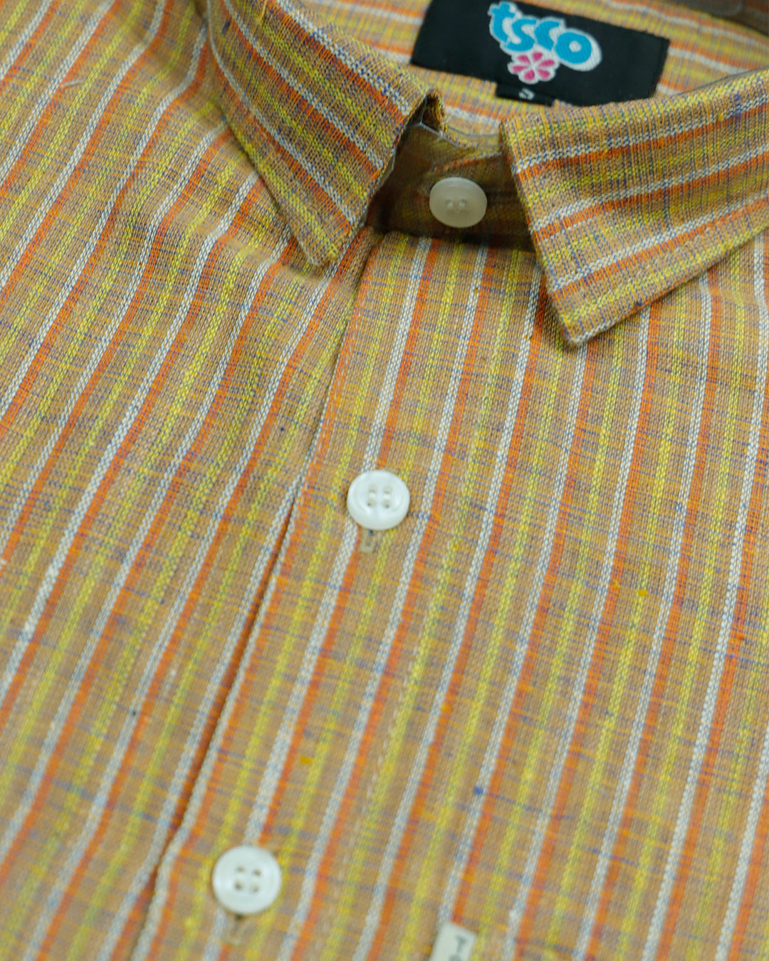 Multi color handwoven khadi shirt