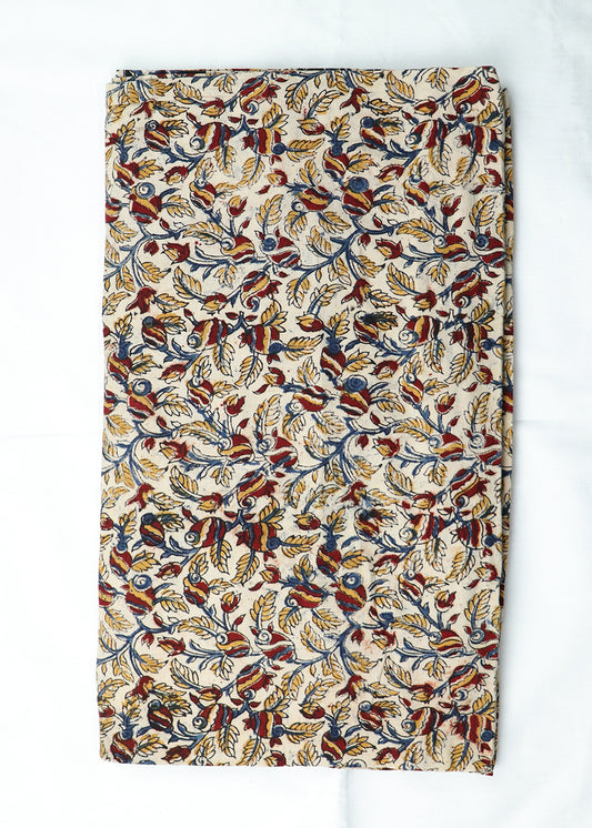 Kalamkari handblock print Cotton Double Bedsheet