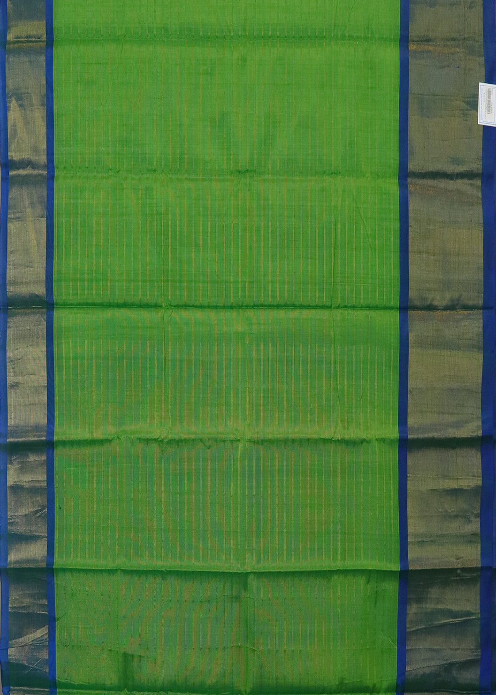 Dark green color Handloom Gadwal sico saree