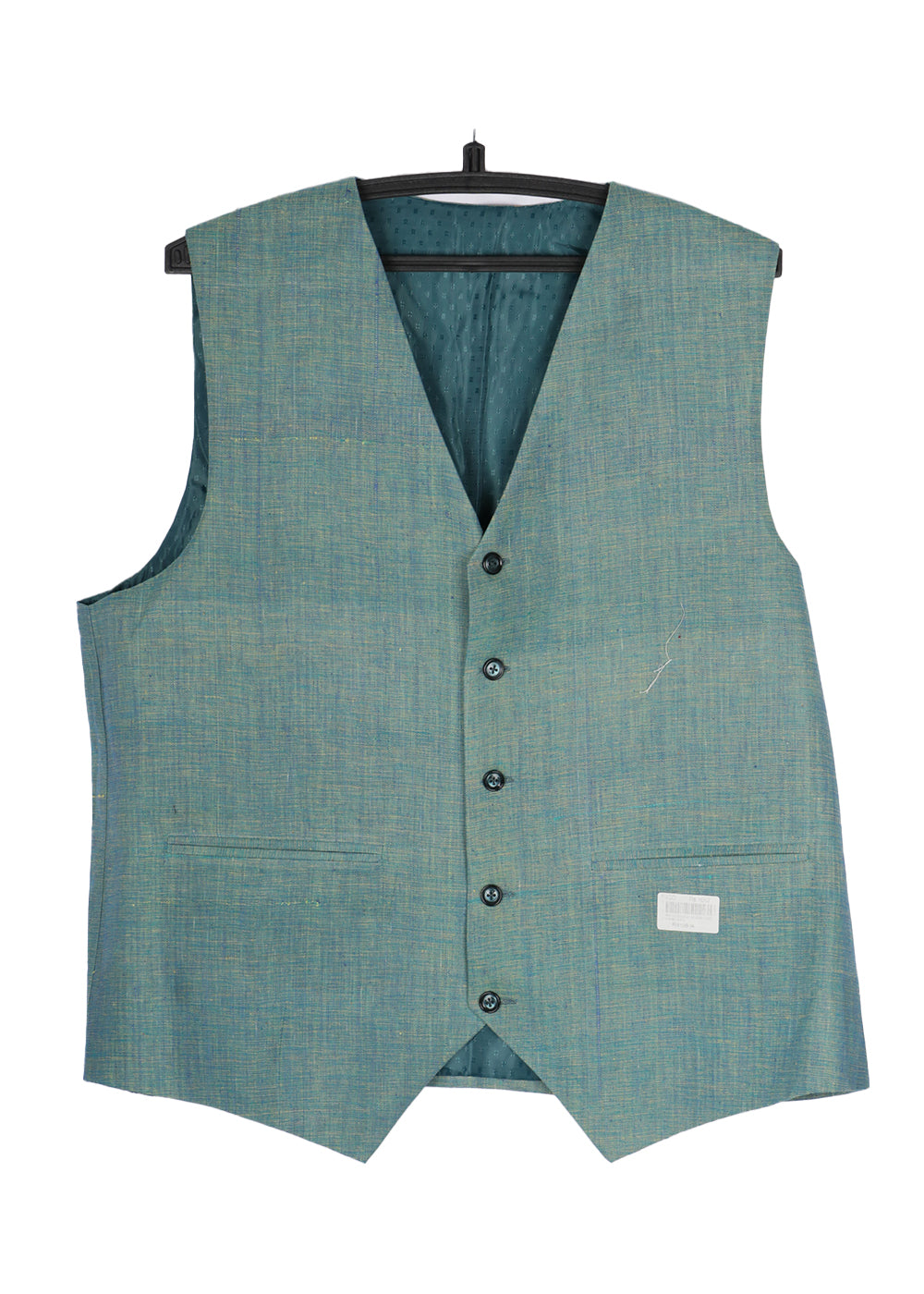 Handwoven khadi waist coat