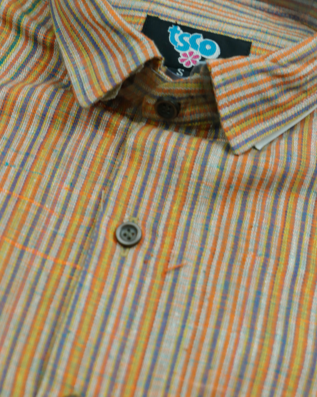 Multi color handwoven khadi shirt