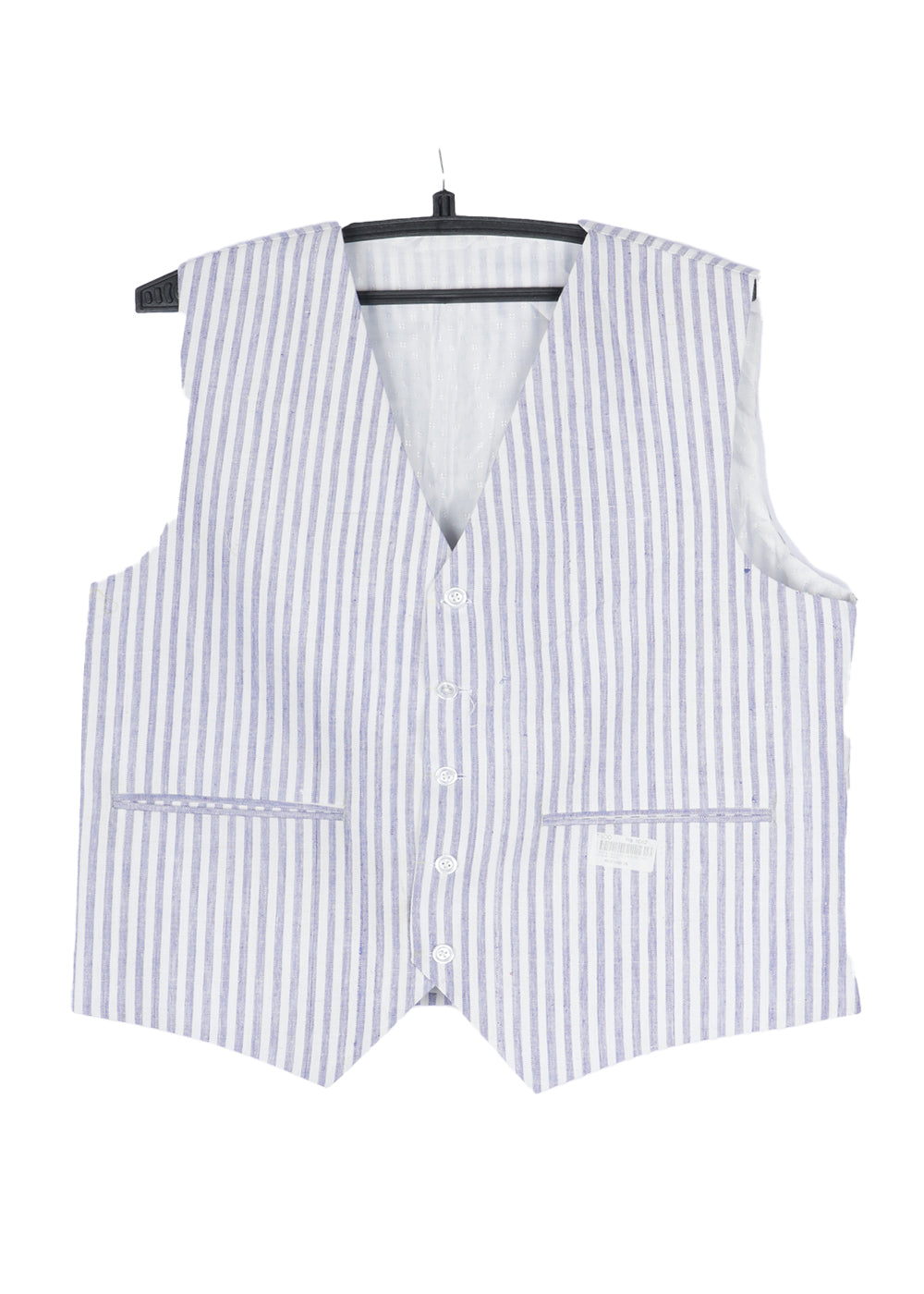 Handwoven khadi waist coat