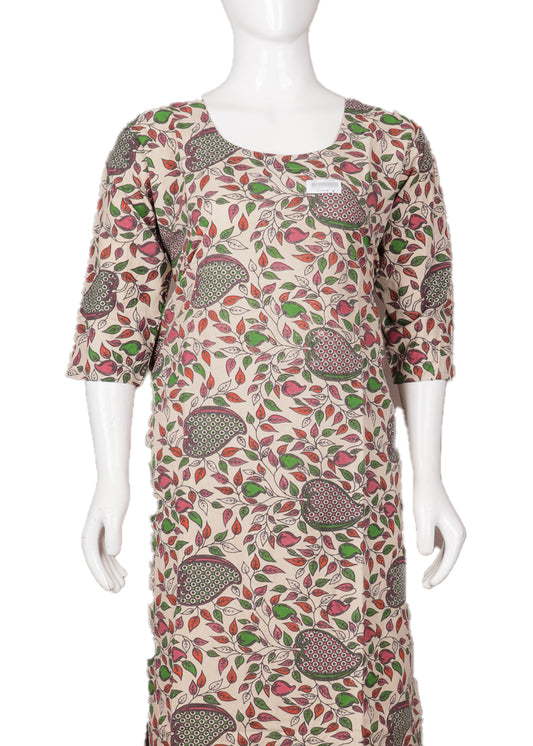 Handloom kalamkari long top