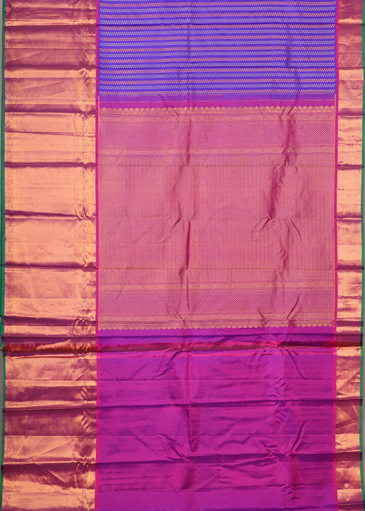 Multi-color handloom Gadwal Silk saree