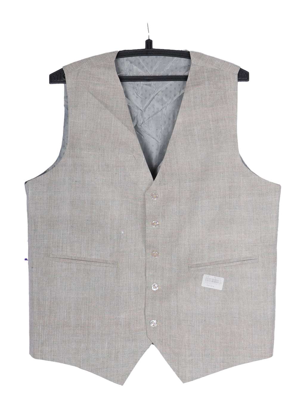 Handwoven khadi waist coat