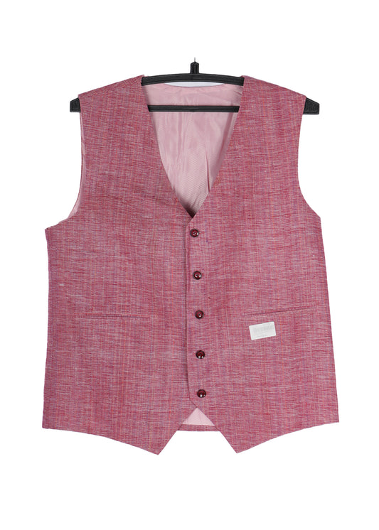 Handwoven khadi waist coat