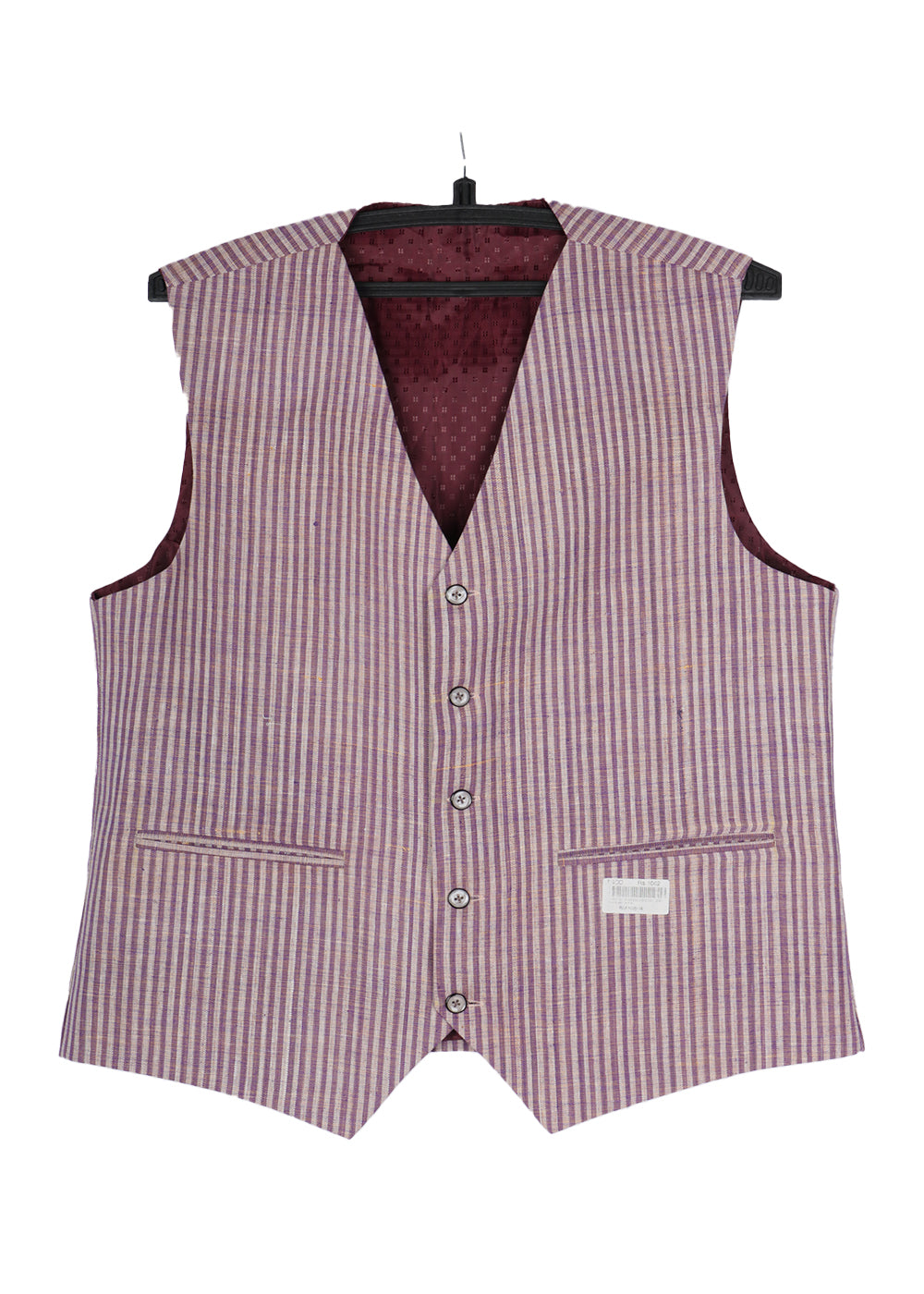 Handwoven khadi waist coat