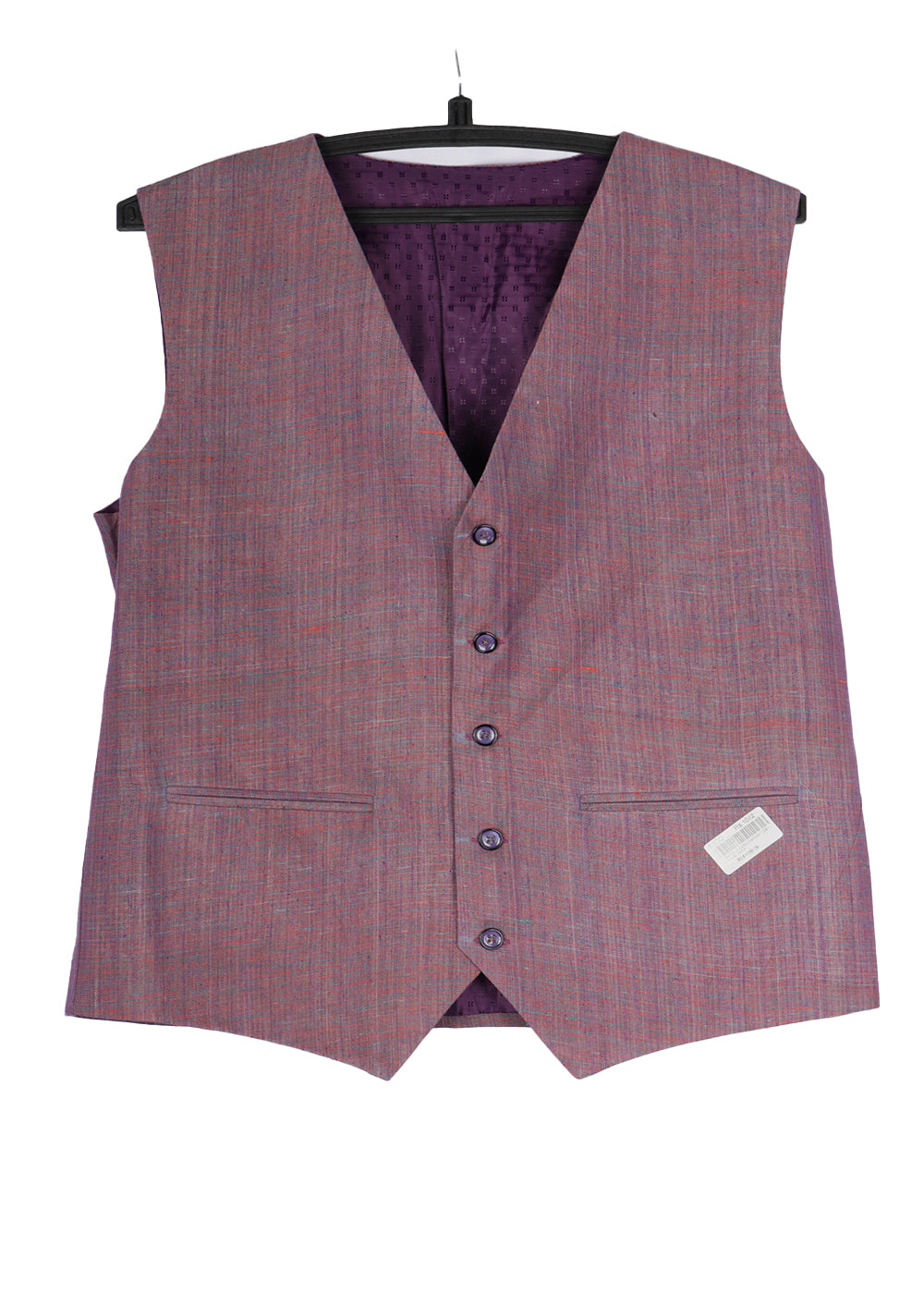 Handwoven khadi waist coat