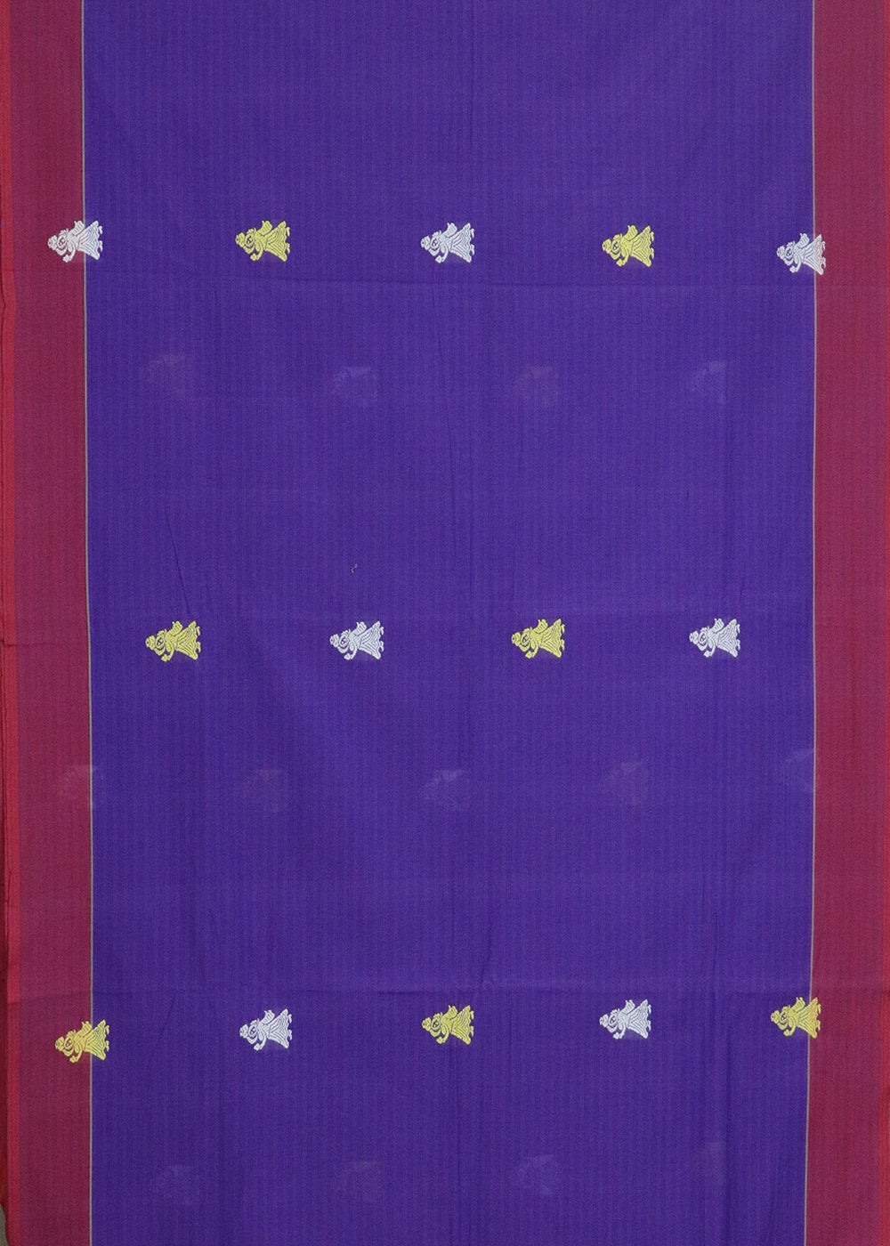 Multi-shade color gollabhama cotton saree