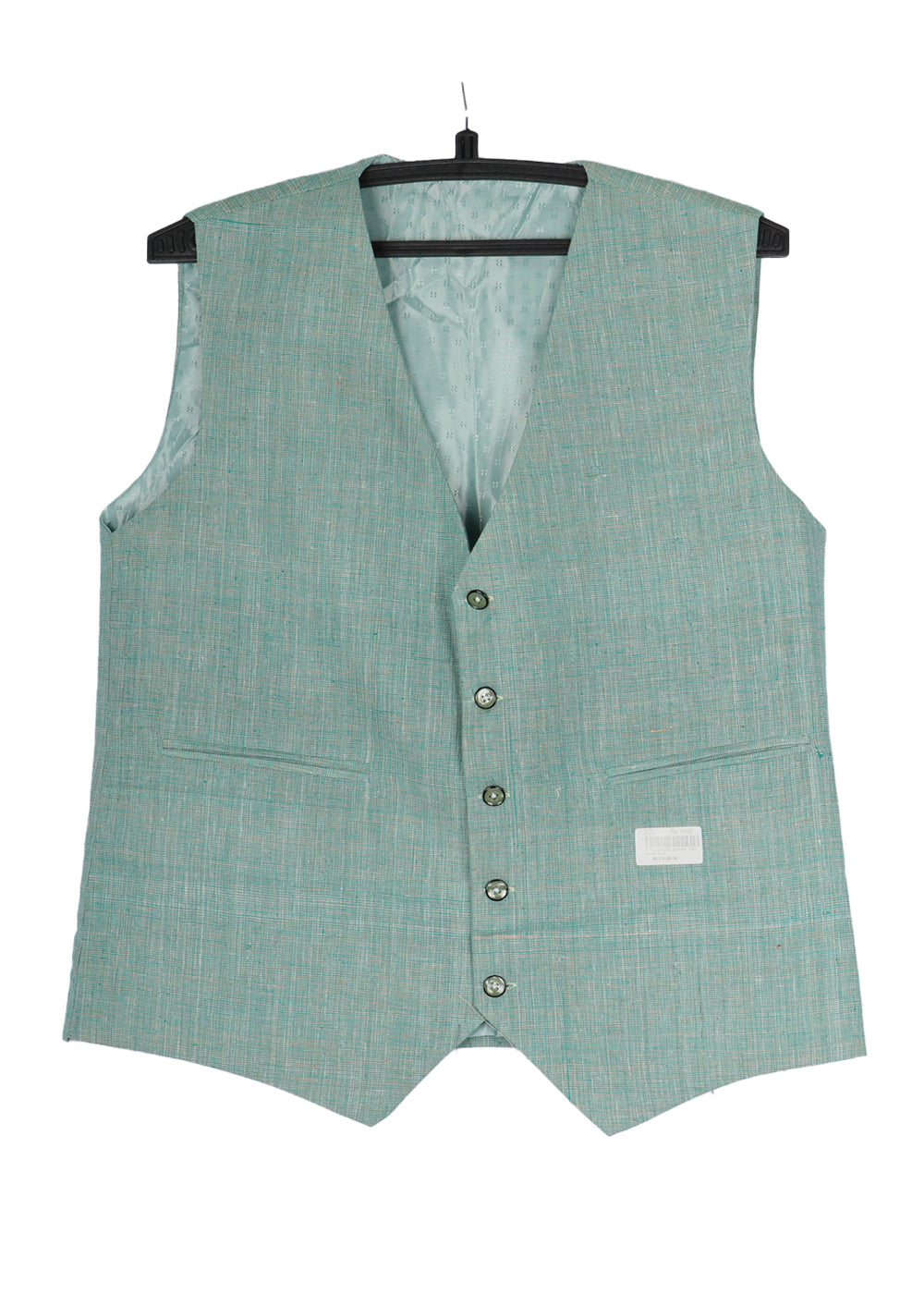 Handwoven khadi waist coat