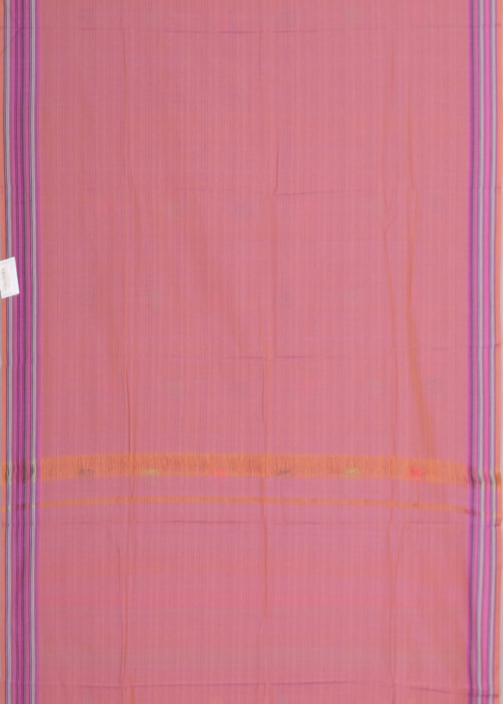 Punch pink color gollabhama cotton saree