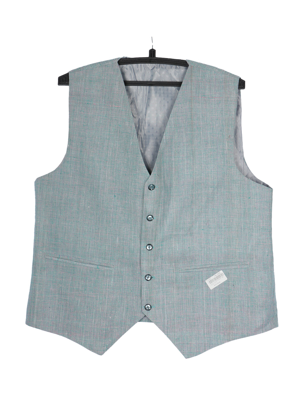 Handwoven khadi waist coat